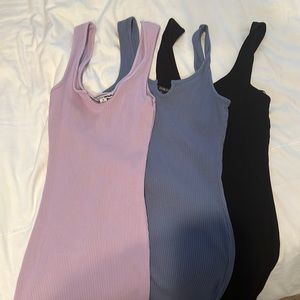Lightly worn body con dresses with stretch